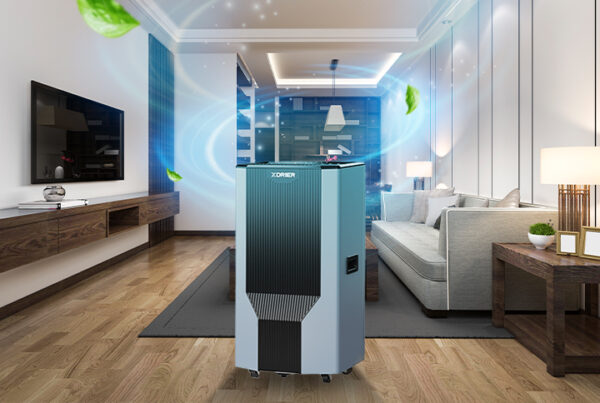 Dehumidifiers help improve air circulation.