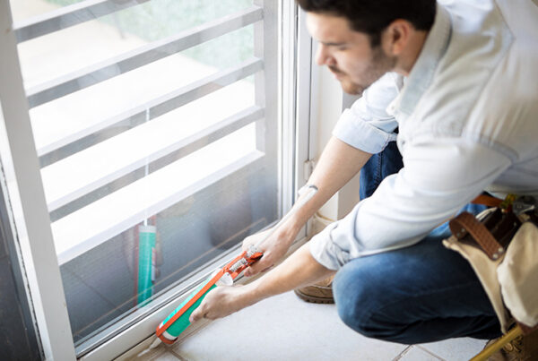 Seal Gaps Around Windows and Doors