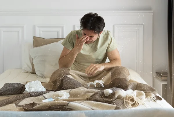 Sticky or clammy indoor air