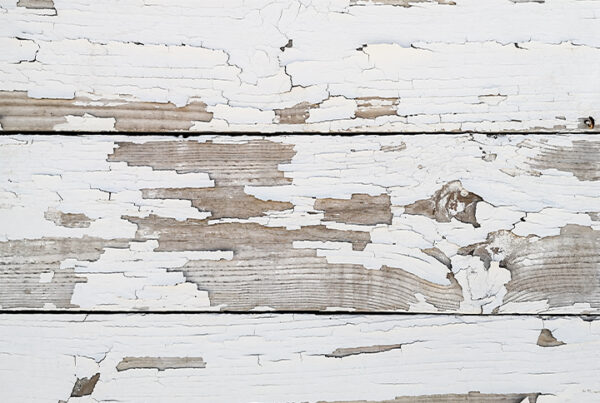 Warped Wood and Peeling Paint